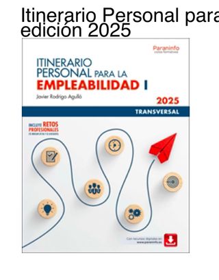 itinerario personal para la empleabilidad I
25/26