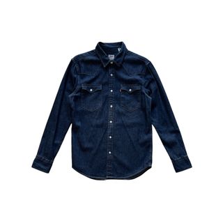 Camicia jeans Levis Uomo S Blu lavaggio scuro 