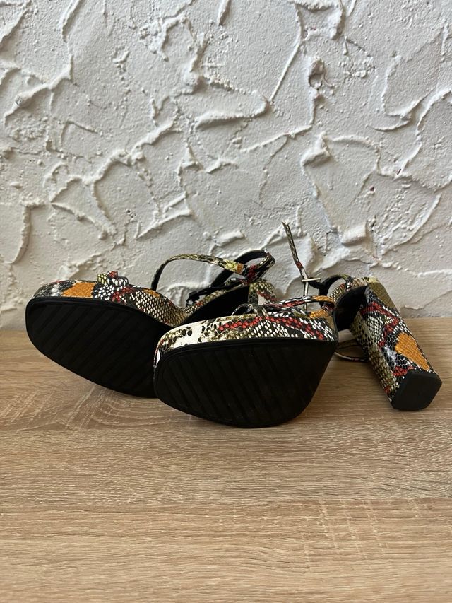 Tacones serpiente | Talla 39