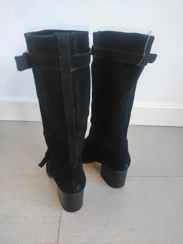 Botas Stradivarius negras ante 38