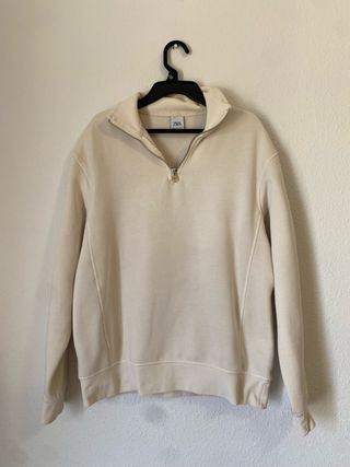 Sudadera Zara Blanca