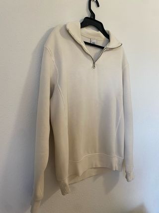 Sudadera Zara Blanca