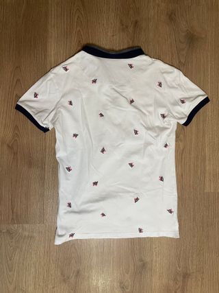 Polo MEN-STAR7 blanco (S)