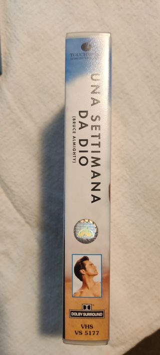 videocassetta VHS film "una settimana da dio"