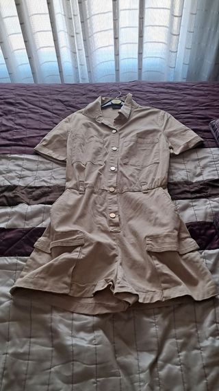 Mono corto beige - Talla M
