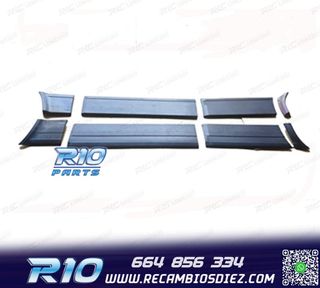 MOLDURAS PUERTAS BMW E30 4P 82-90 LOOK M TECH 2 ABS