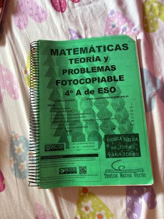 matemáticas teoría y problemas fitocopiable 4A