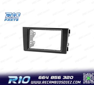 MARCO NEGRO RADIO 2-DIN PARA AUDI A6 Y ALLROAD