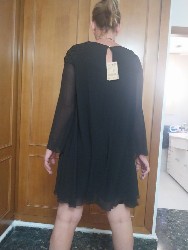 Vestido negro talla S/36