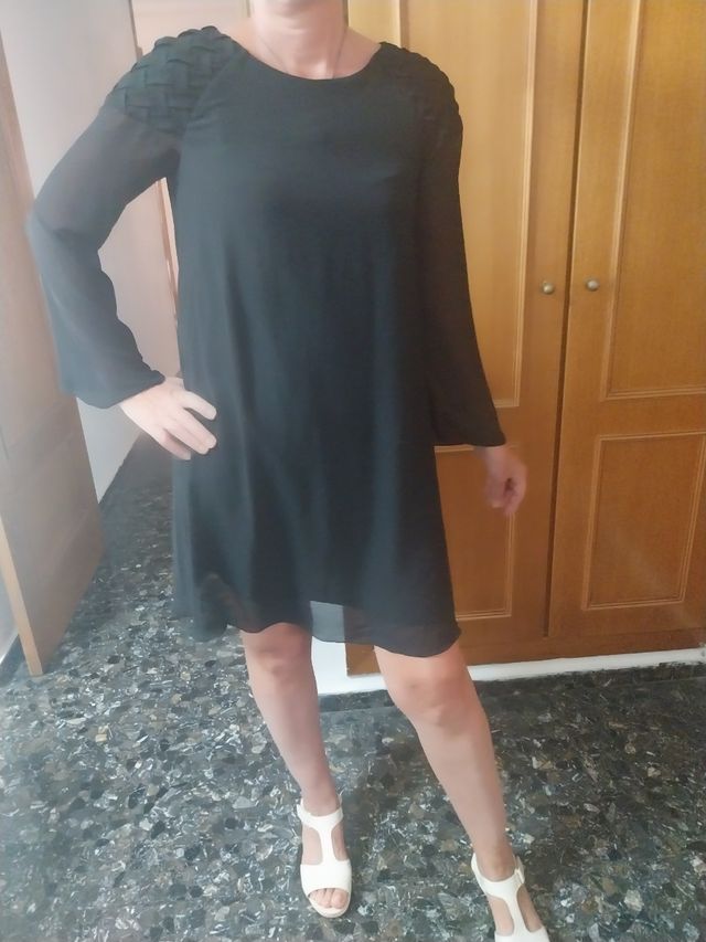 Vestido negro talla S/36