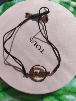 Pulsera Tous LOVE - plata bañada en oro rosado