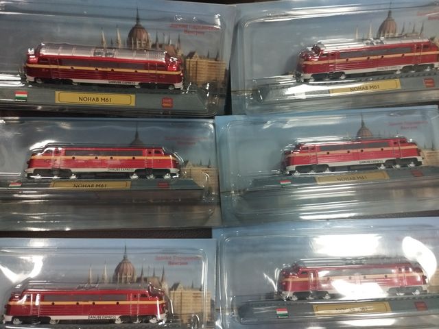 6 Miniaturas Tren NOHAB M61