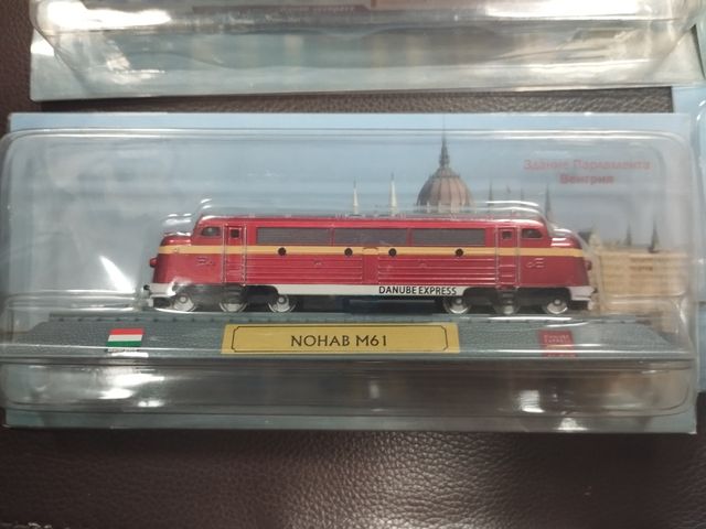6 Miniaturas Tren NOHAB M61