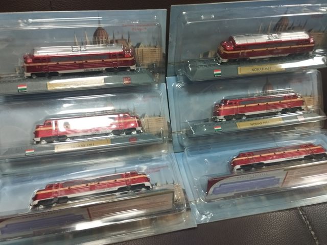 6 Miniaturas Tren NOHAB M61