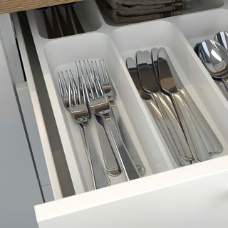Armario bajo ENHET IKEA blanco 40x60x75