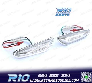 INTERMITENTES BMW E46 01-05 LATERALES LED CROMADO