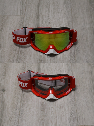 Pack FOX: Gafas + Guantes + Lente Extra 107