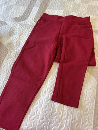 Pantalón Jeggins Rojo - Talla XXL (40) 