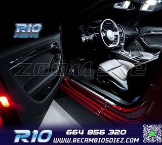 KIT 14 BOMBILLAS LED INTERIOR PARA AUDI A5 S5 RS5 B8 08-15