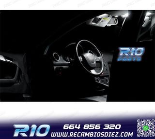KIT 26 BOMBILLAS LED INTERIOR PARA AUDI A3 S3 8L 1996- 2003