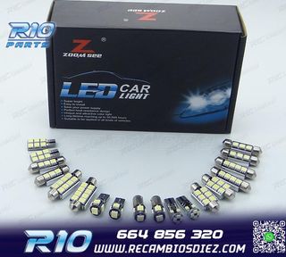 KIT 18 BOMBILLAS LED INTERIOR PARA AUDI A7 S7 RS7 C7 QUATTRO