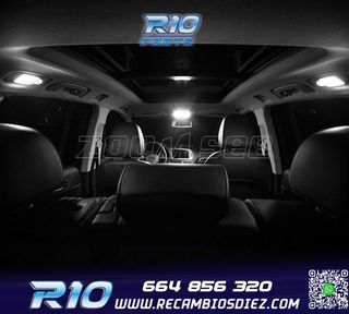 KIT 16 BOMBILLAS LED INTERIOR PARA AUDI Q5 09-16