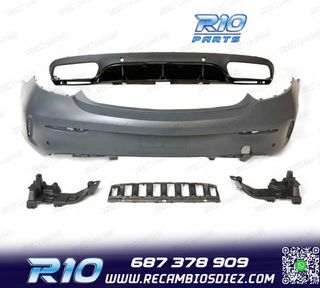 PARAGOLPES TRASERO MERCEDES CLASE C W205 2P 14-20 LOOK AMG 