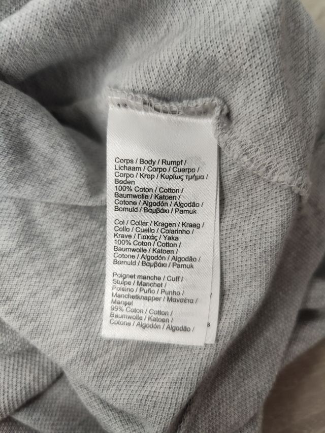 Polo Lacoste Gris XL