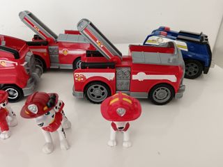 Patrulla Canina: 5 coches + 3 cachorros