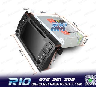 RADIO NAVEGADOR 7" PARA BMW SERIE 3 E46 98-06 USB GPS TACTIL