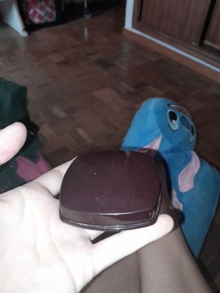 Polvo compacto marrón