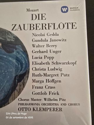 Ópera Mozart - Die Zauberflöte