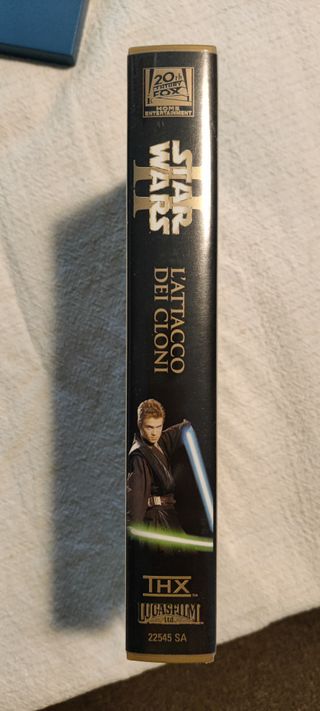 VHS Star Wars Episodio II L'Attacco dei Cloni