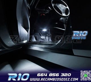 KIT 18 BOMBILLAS LED INTERIOR PARA BMW E60 E61 M5 520I 523I 