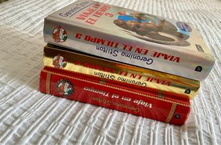 Lote 3 libros Geronimo Stilton Viaje en el Tiempo