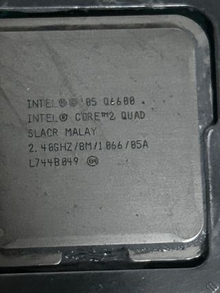 Placa base + procesador + RAM