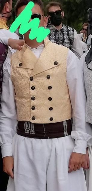 Chaleco Fallero Amarillo - Hecho a medida