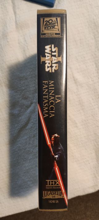 videocassetta VHS film "star wars - episodio 1"