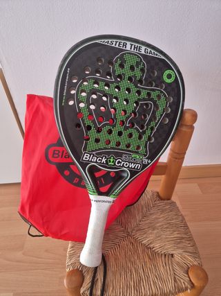 Pala pádel Black Crown Pitón Attack 12k+
