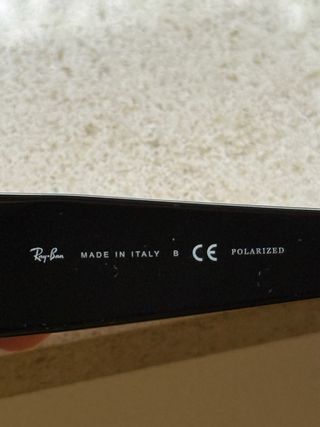 Gafas Rayban Megawafarer Nomad negras polarizadas 