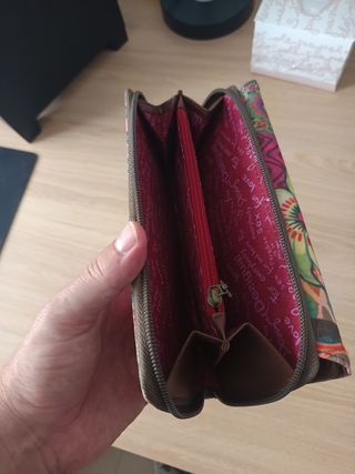 Monedero Desigual multicolor NUEVO