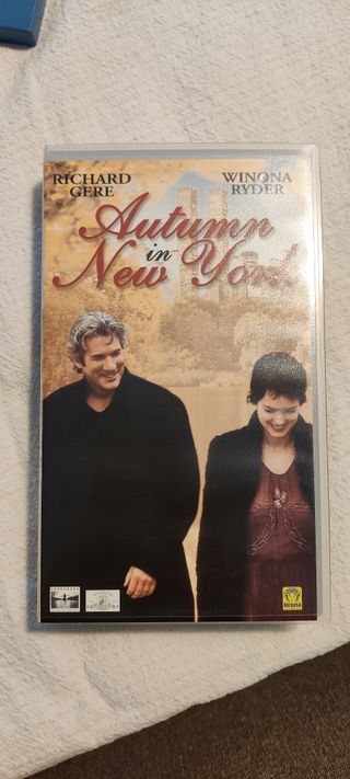 videocassetta VHS film "autumn in new york"