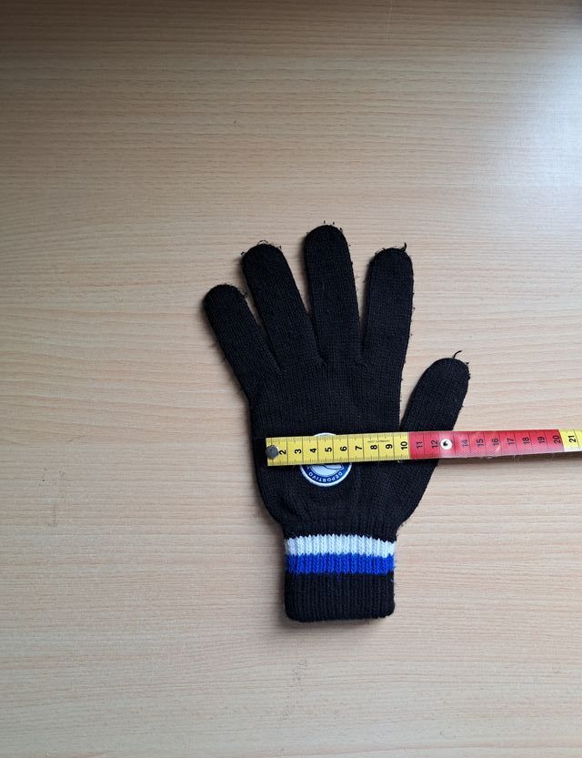 GUANTES DE PUNTO INVIERNO DEPORTIVO ALAVÉS ESCUDO