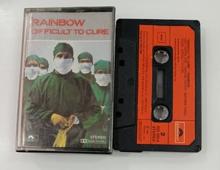 Rainbow - Difficult to Cure CINTAS Cassette HESVY