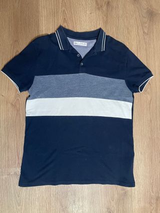 Polo Zara tricolor (M)