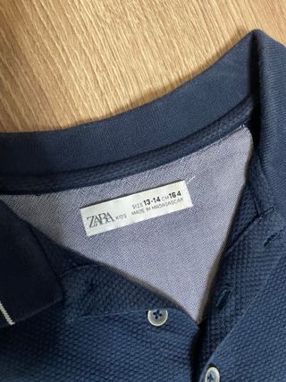 Polo Zara tricolor (M)