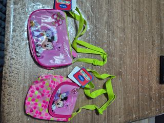Kit 2 Borse Minnie & Daisy piu 1 astuccio