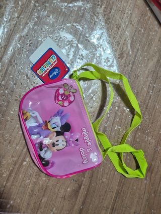 Kit 2 Borse Minnie & Daisy piu 1 astuccio