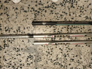 3 tramos cañas 1 Trabucco y 2 Colmic 