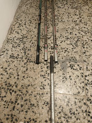 3 tramos cañas 1 Trabucco y 2 Colmic 